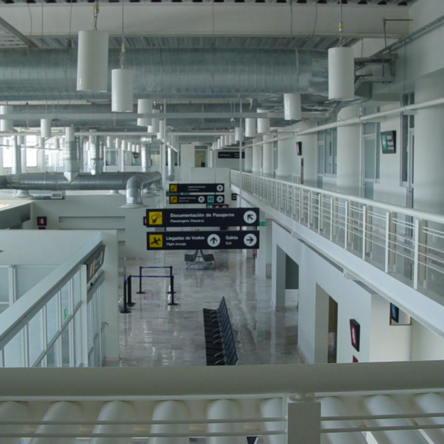 Interior Aeropuerto Intercontinetal de Querétaro, Qro.