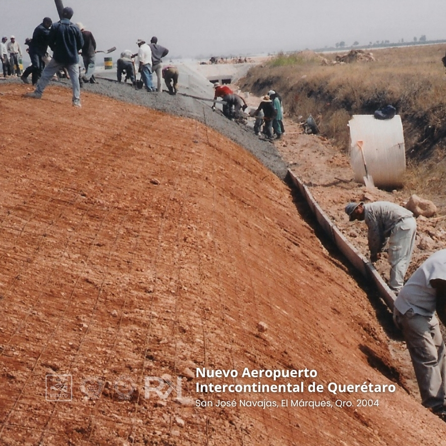 Nuevo Aeropuerto Intercontinental de Querétaro, San José Navajas, El Márques, Qro. 2004